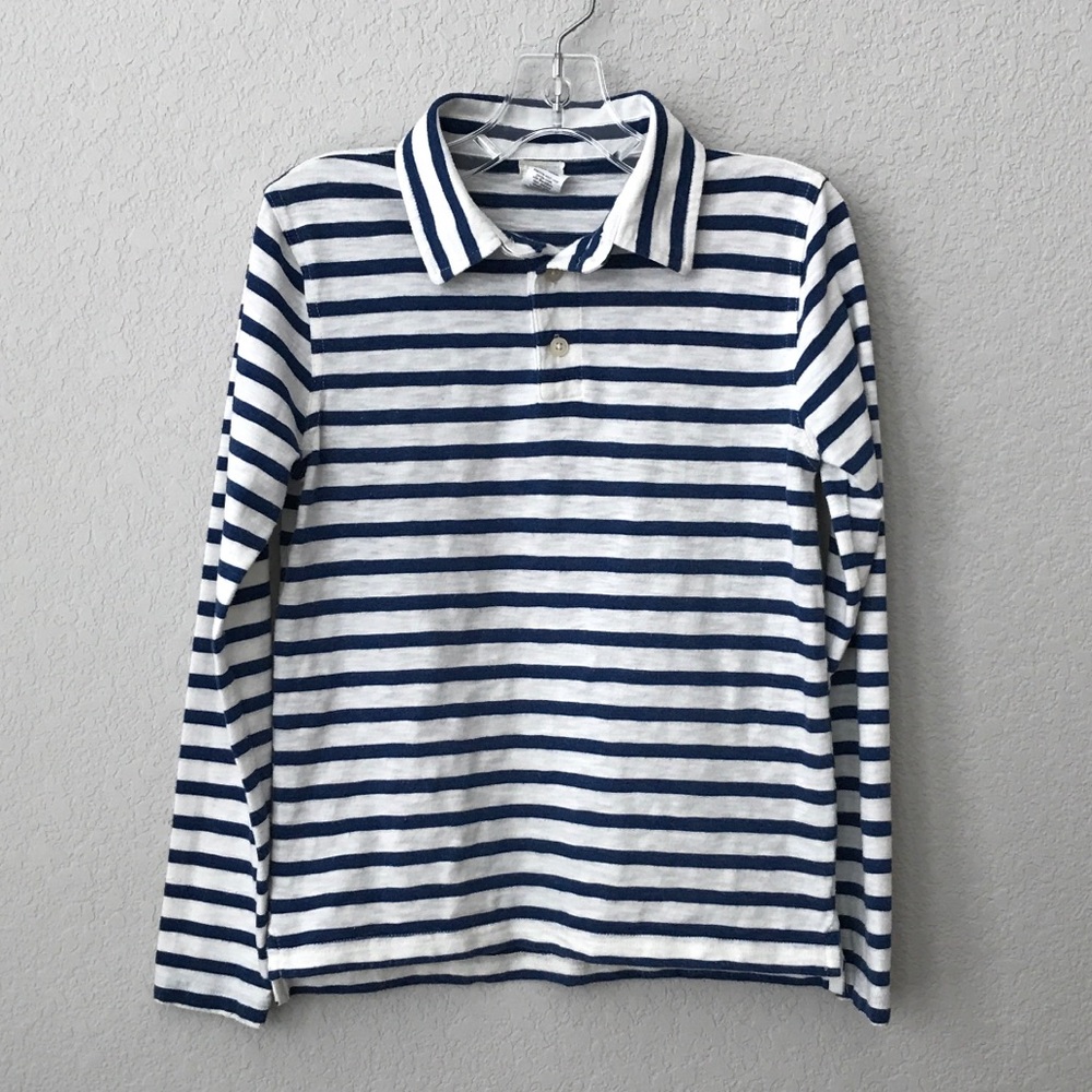 Crewcuts Boys Stripe Polo T-shirt Size 10